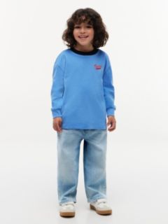 Kids' Tommy Crest Logo T-Shirt — Copenhagen Blue 2