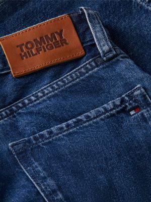 Детские джинсы Tommy Hilfiger Kids' Graffiti Print Baggy Denim Short — фото 6