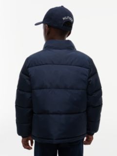 Kids' Multi-Logo Water-Resistant Puffer — Dark Blue 5