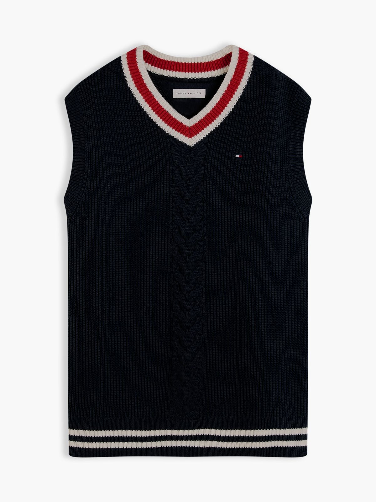 Kids' Knit Cricket Sweater Vest — Navy