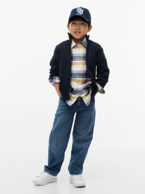 Детские кардиганы Tommy Hilfiger Kids' Cable Knit Zip Cardigan — фото 2