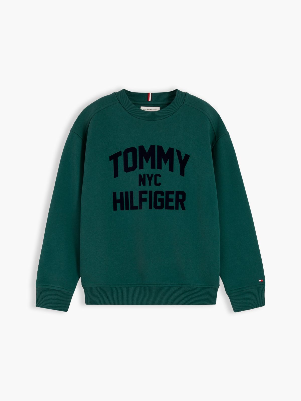 Kids' Tommy NYC Logo Sweatshirt — Rural Green