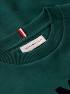 Kids' Tommy NYC Logo Sweatshirt — Rural Green 6