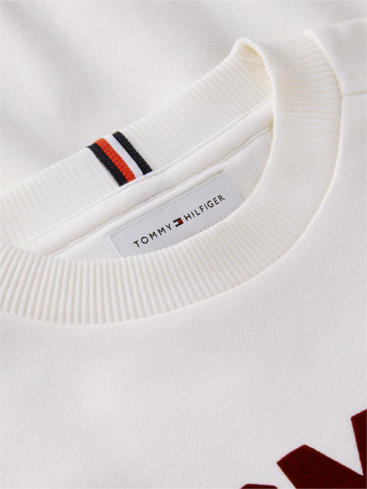 Kids' Tommy NYC Logo Sweatshirt — Off White
