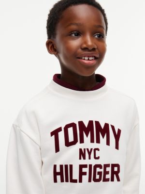 Детские худи Tommy Hilfiger Kids' Tommy NYC Logo Sweatshirt — фото 3