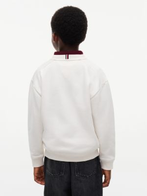 Детские худи Tommy Hilfiger Kids' Tommy NYC Logo Sweatshirt — фото 4
