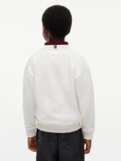 Kids' Tommy NYC Logo Sweatshirt — Off White 4