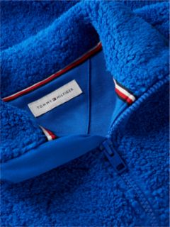 Kids' Bold Flag Logo Zip Sweatshirt — Vibrant Blue 6