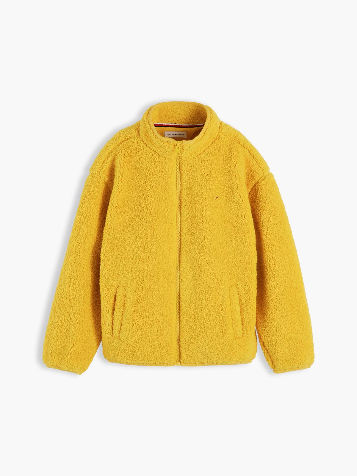Kids' Bold Flag Logo Zip Sweatshirt — Countryside Yellow