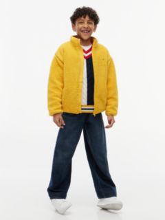 Kids' Bold Flag Logo Zip Sweatshirt — Countryside Yellow 4