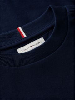 Kids' Block Monogram Logo Sweatshirt — Dark Blue 6