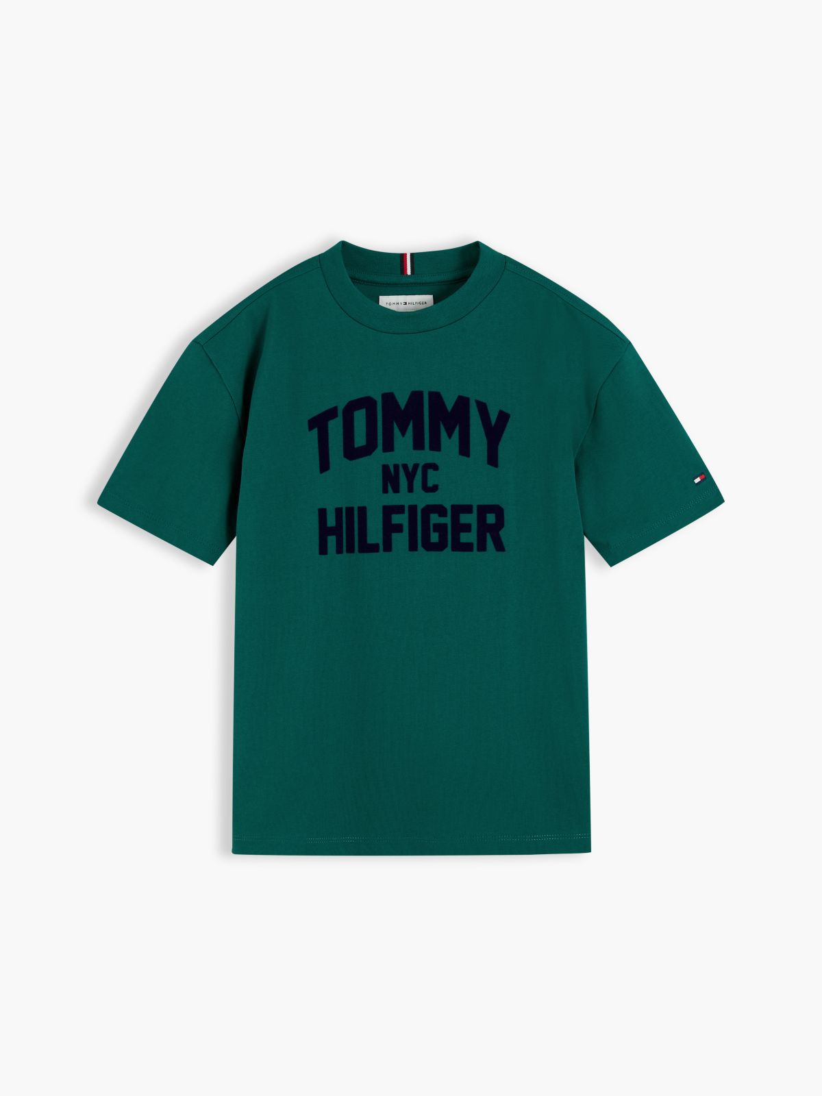 Kids' Tommy NYC Logo T-Shirt — Rural Green