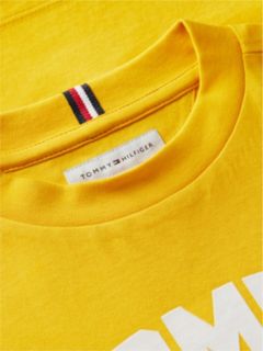 Kids' Tommy NYC Logo T-Shirt — Countryside Yellow 6