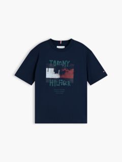 Kids' Graffiti Logo T-Shirt — Dark Blue 5