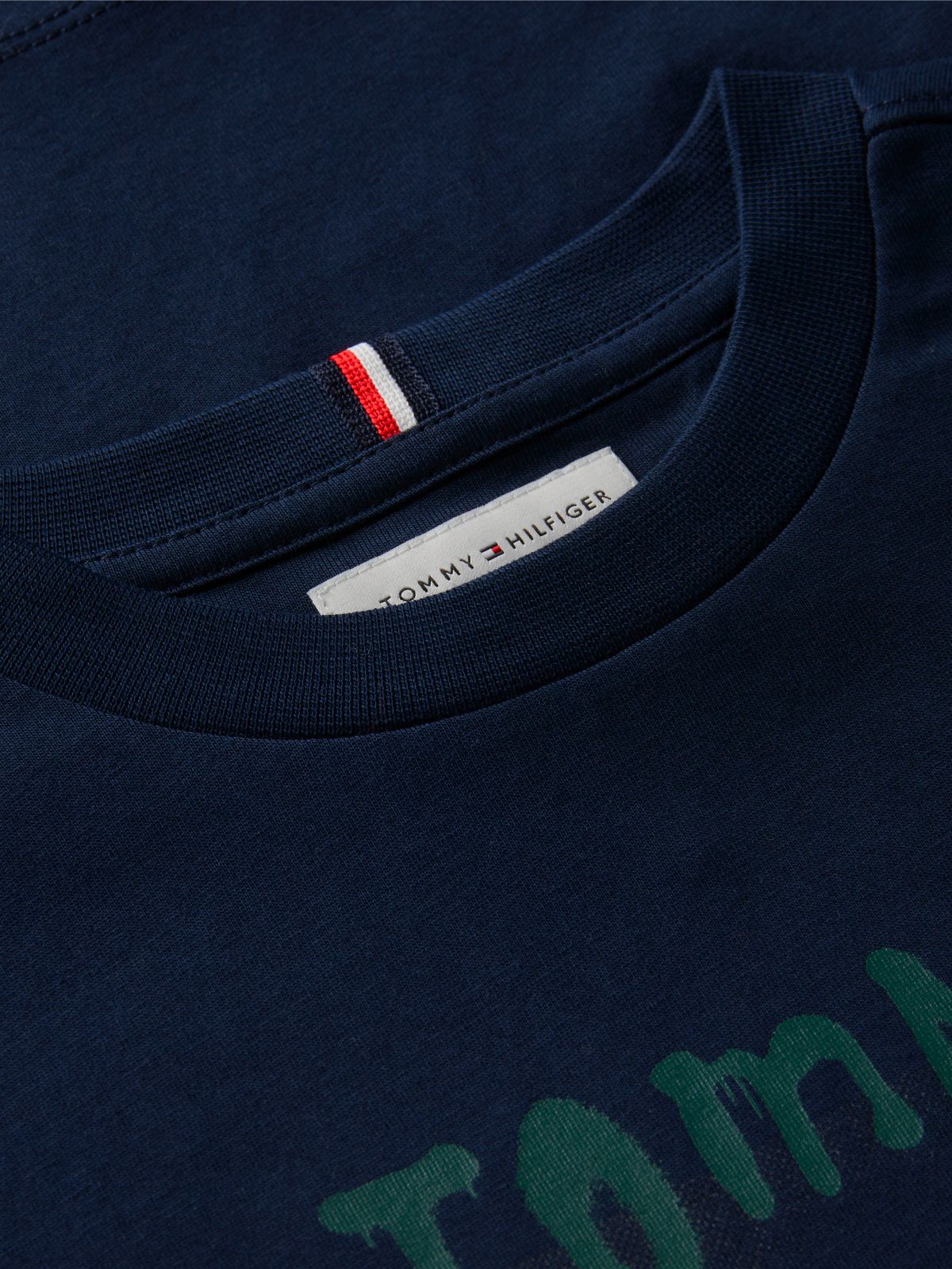 Kids' Graffiti Logo T-Shirt — Dark Blue
