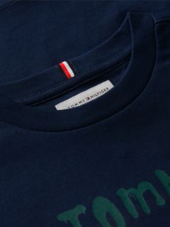 Kids' Graffiti Logo T-Shirt — Dark Blue 6