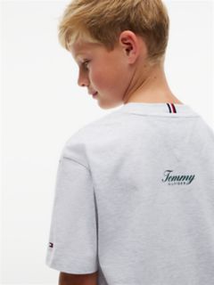 Kids' Graffiti Logo T-Shirt — Dark Blue 3