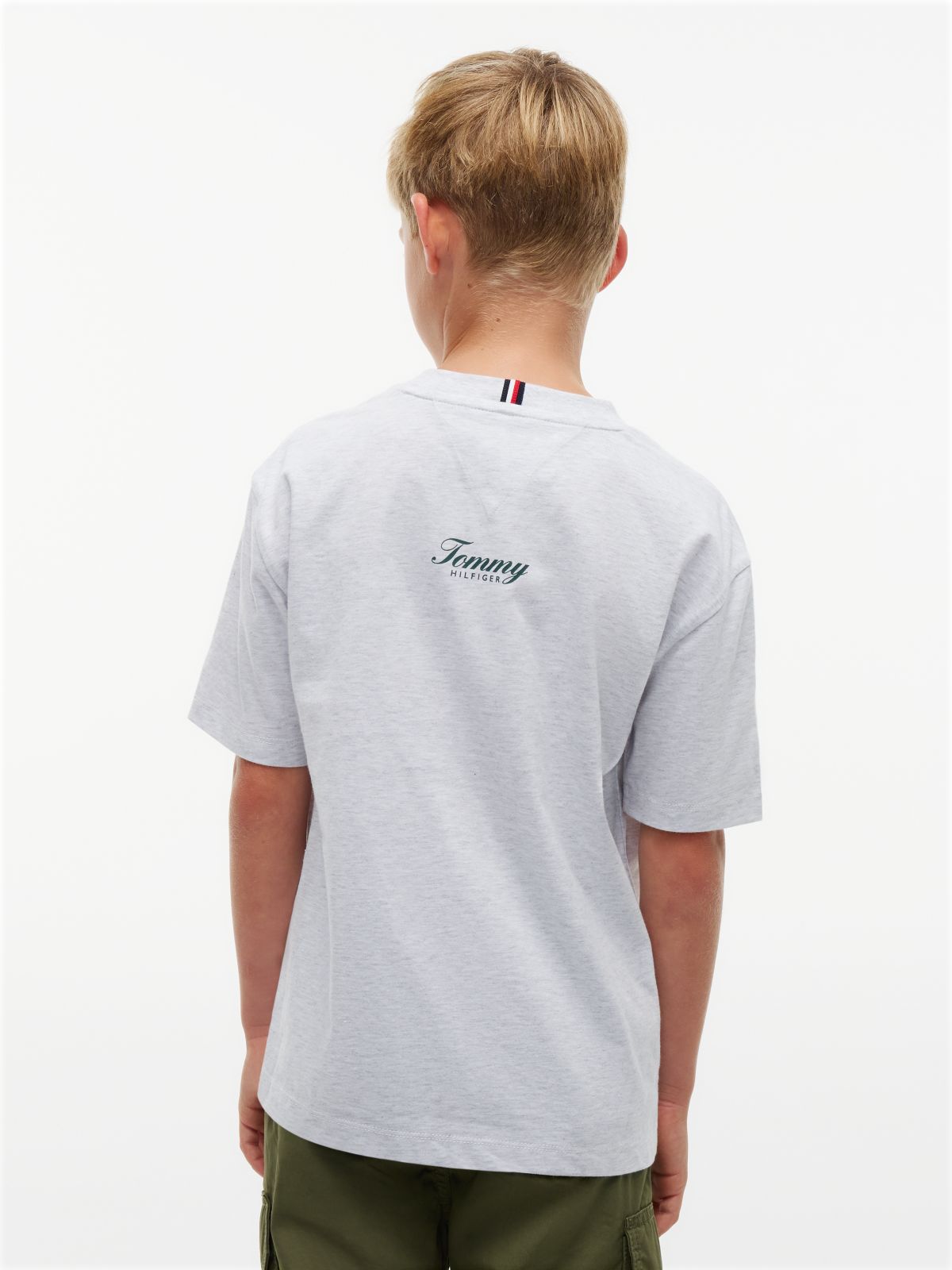 Kids' Graffiti Logo T-Shirt — Dark Blue
