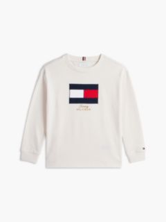 Kids' Logo T-Shirt — Ivory Plaid 5