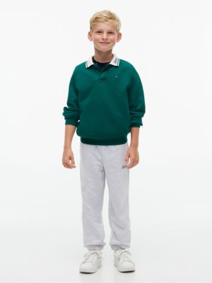 Tommy Hilfiger Boys' Kids' Graffiti Logo Sweatpant - Dark Blue - 6