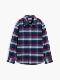 Kids' Tommy Check Corduroy Shirt — Blue 5