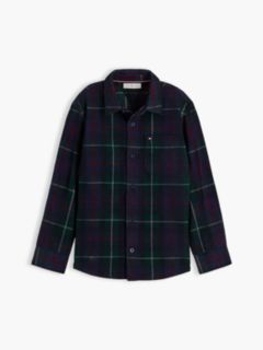Kids' Tommy Check Corduroy Shirt — Navy Check 5