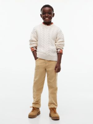 Детские брюки Tommy Hilfiger Relaxed Stretch Corduroy Pant, цвет: Золотой — фото 2