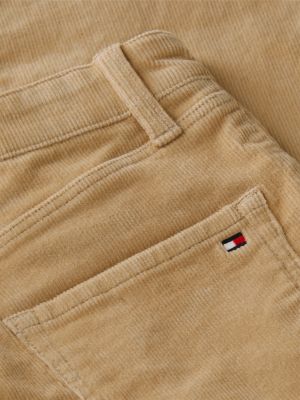 Детские брюки Tommy Hilfiger Relaxed Stretch Corduroy Pant, цвет: Золотой — фото 6