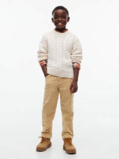 Kids' Relaxed Stretch Corduroy Pant — Gentle Gold 2