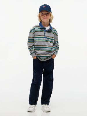 Tommy Hilfiger Boys' Kids' Relaxed Stretch Corduroy Pant - Navy - 10