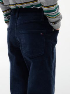 Kids' Relaxed Stretch Corduroy Pant — Navy 3