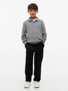 Kids' Stretch Pull-On Pant — Black 2