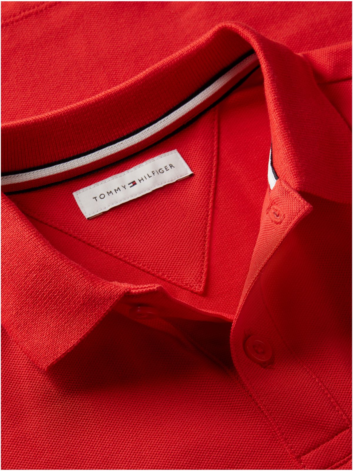 Kids' Block Monogram Logo Polo — Red Glare