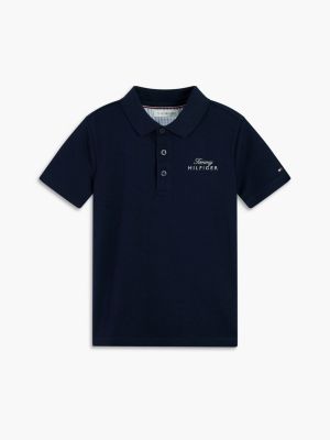 Детские свитеры Tommy Hilfiger Kids' Back Flag Logo Polo — фото 5