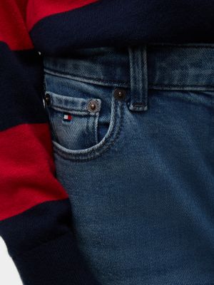 Детские джинсы Tommy Hilfiger Relaxed Jean, цвет: Синий — фото 3