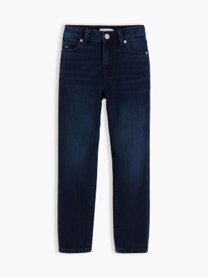 Детские джинсы Tommy Hilfiger Straight Jean, цвет: Blueblack — фото 6