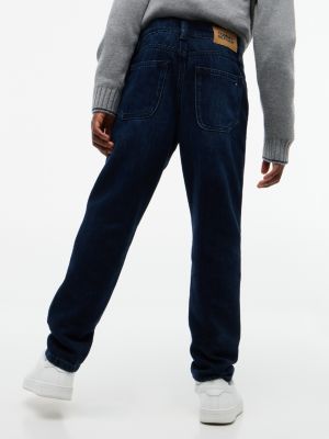 Детские джинсы Tommy Hilfiger Straight Jean, цвет: Blueblack — фото 5