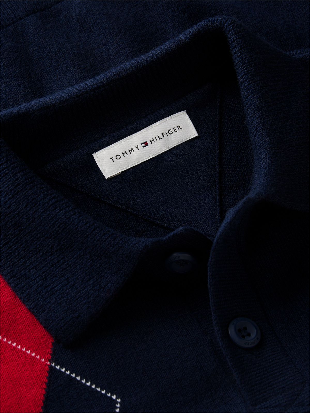 Kids' Cotton-Wool Blend Sweater Polo — Blue