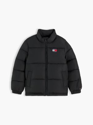 Детская куртка Tommy Hilfiger Water-Resistant Puffer, цвет: Чёрный — фото 6