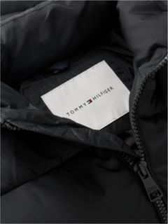Kids' Water-Resistant Puffer — Black 7