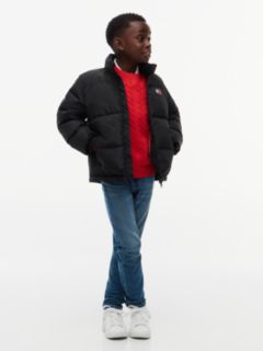 Kids' Water-Resistant Puffer — Black 2