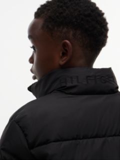 Kids' Water-Resistant Puffer — Black 4
