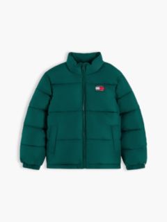 Kids' Water-Resistant Puffer — Rural Green 5