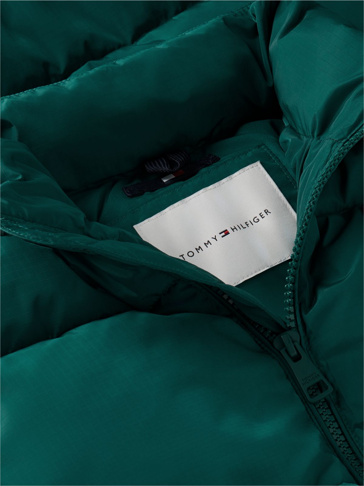 Kids' Water-Resistant Puffer — Rural Green