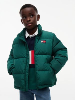 Kids' Water-Resistant Puffer, Rural Green