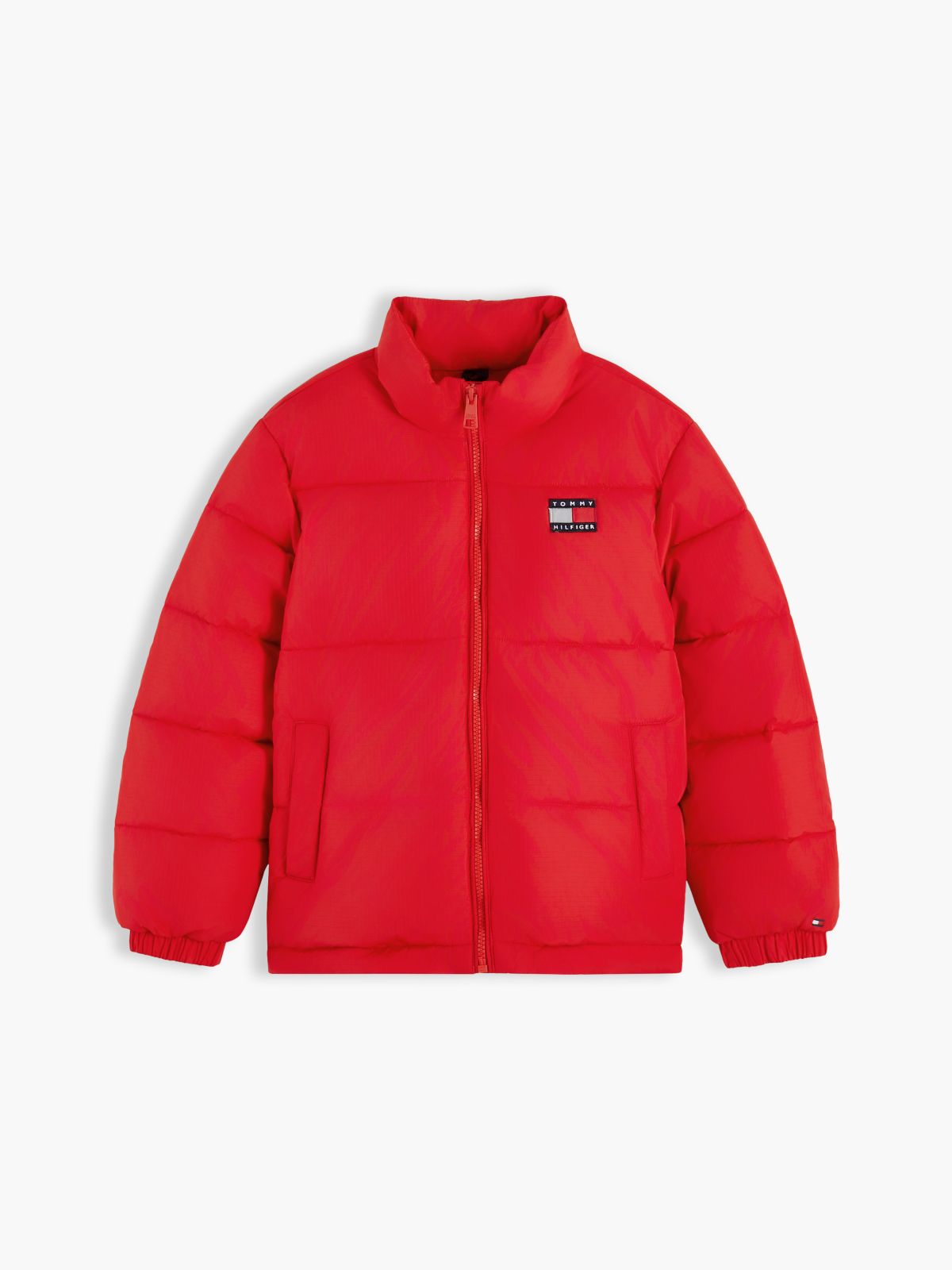Kids' Water-Resistant Puffer — Red Glare