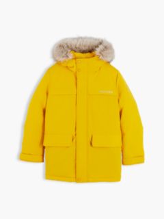 Kids' Water-Resistant Hooded Parka — Countryside Yellow 6