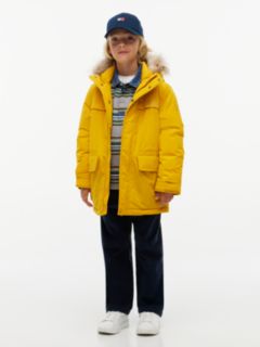 Kids' Water-Resistant Hooded Parka — Countryside Yellow 2
