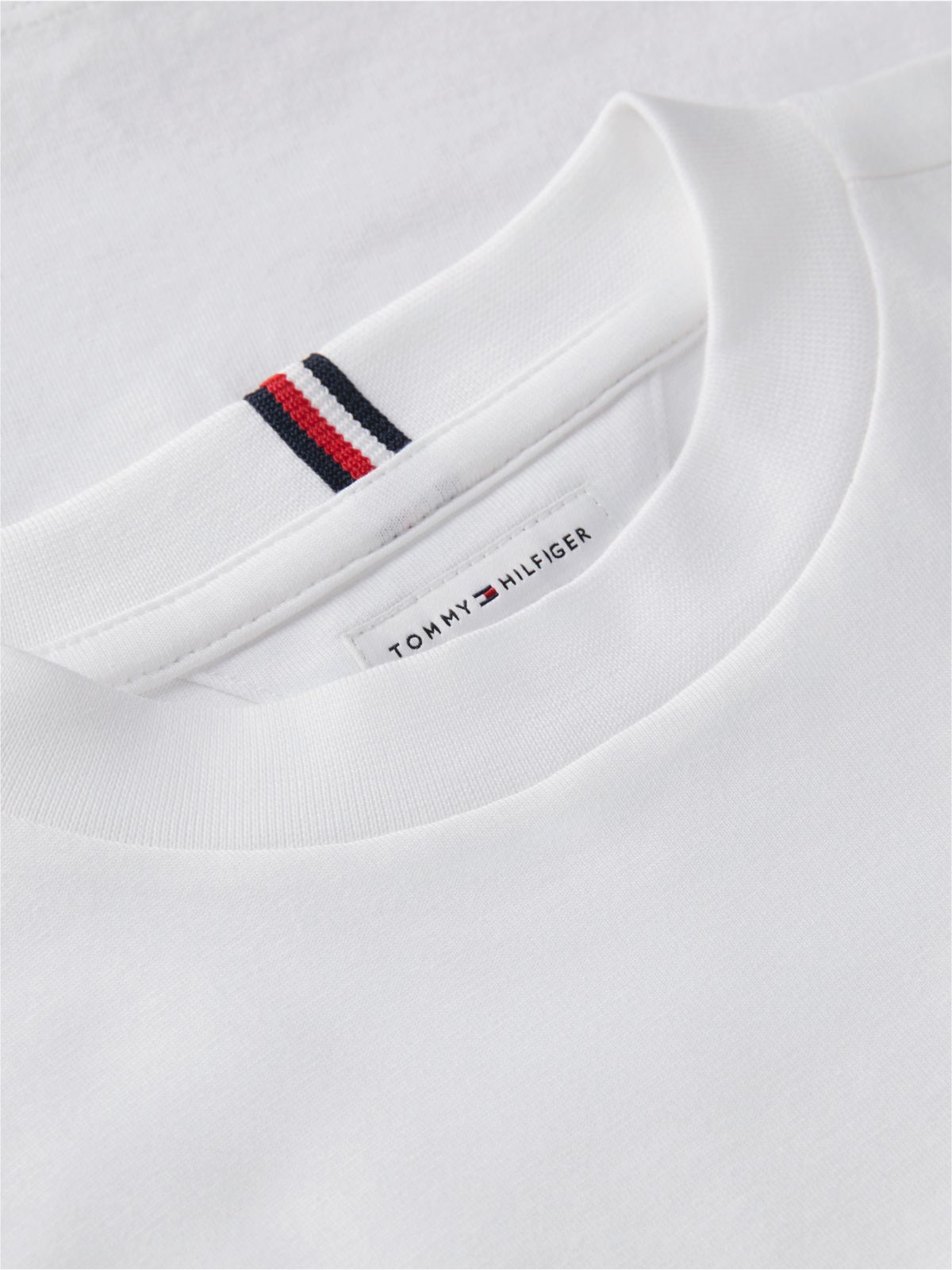 Kids' Tommy Sport Club Logo T-Shirt — White