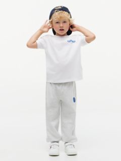Kids' Tommy Sport Club Logo T-Shirt — White 2